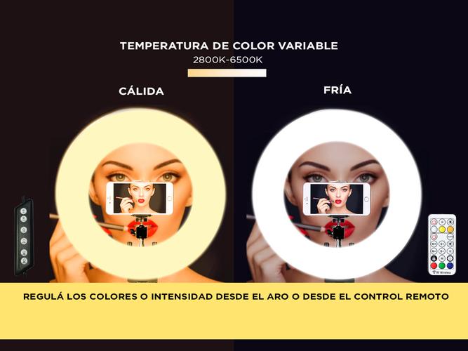 Aro de Luz Led Rgb Gadnic 30cm 12 - 2