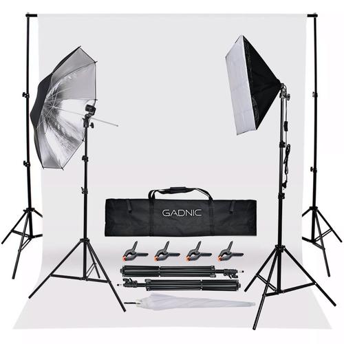 Kit Fotografico Estudio Profesional Set Fotografia - 0