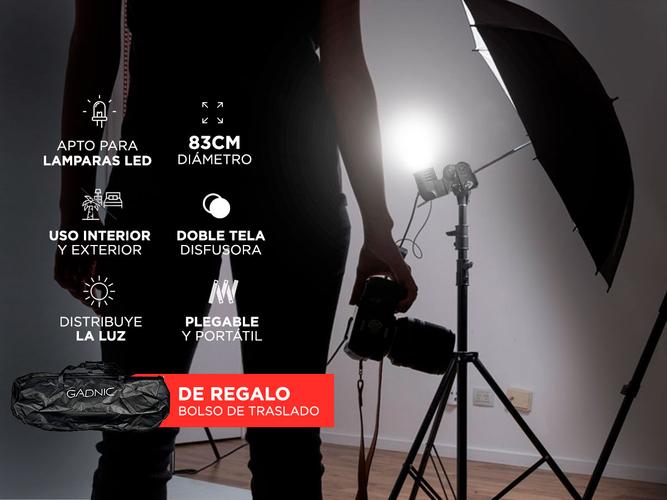 Kit Fotografico Estudio Profesional Set Fotografia - 2