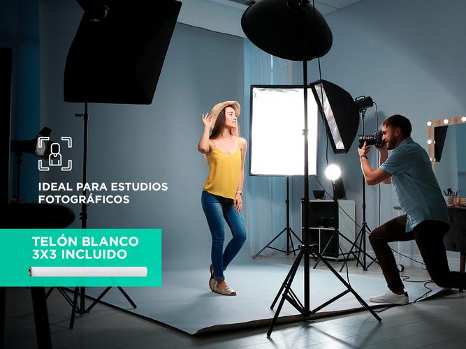 Kit Fotografico Estudio Profesional Set Fotografia - 3