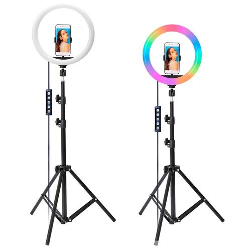 Aro Iluminador Led Rgb Gadnic 26cm 10 - 0