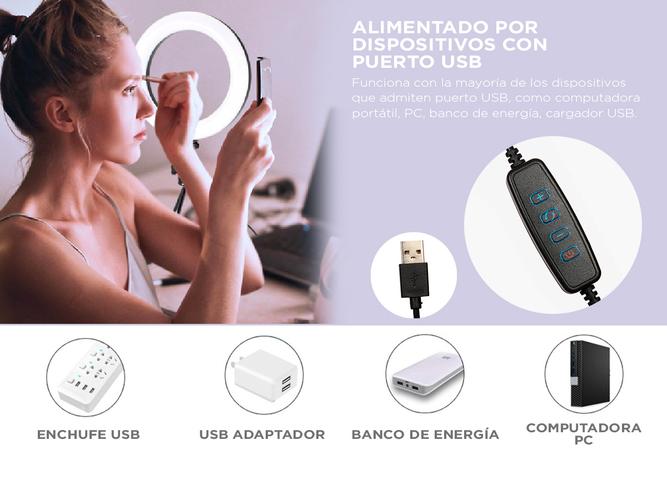 Aro Iluminador Led Gadnic 26cm 10 - 5