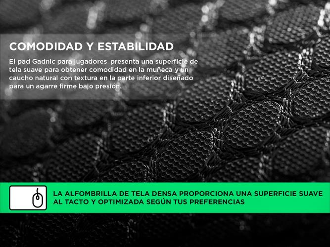 Kit Gamer Mouse RGB M8 6 Botones Usb Gadnic + Mousepad Extra Large Speed Gadnic - 2