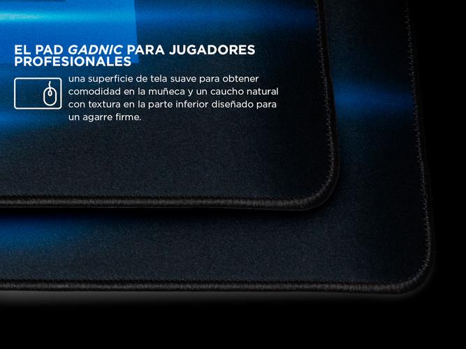 Kit Gamer Teclado Retroiluminado + Mouse RGB + Mousepad XL Gadnic - 4