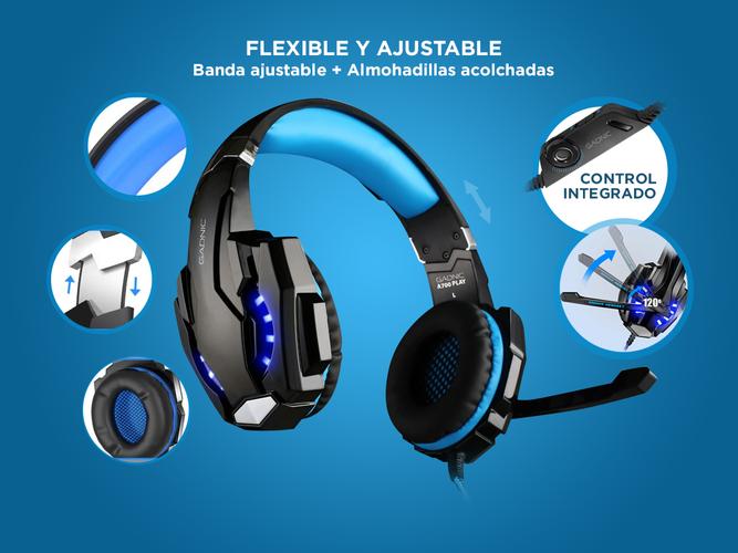 Kit Gamer Teclado y Mouse Gamer RGB Auricular Gamer  para Juegos - 3