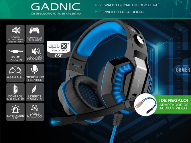 Kit Gamer Teclado y Mouse Gamer RGB Auricular Gamer - 1