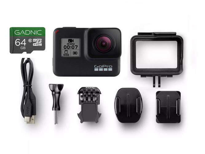 Cámara Deportiva GoPro Hero 7 Black + MicroSD Gadnic 64GB - 6
