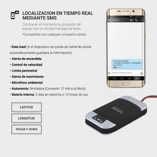 Localizador Moto Gadnic | Tracker GSM GPS GPRS + Licencia Anual - 2