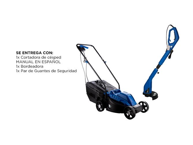 Kit Cortadora de Pasto Gadnic Mower 1300 + Bordeadora Mower350  - 6
