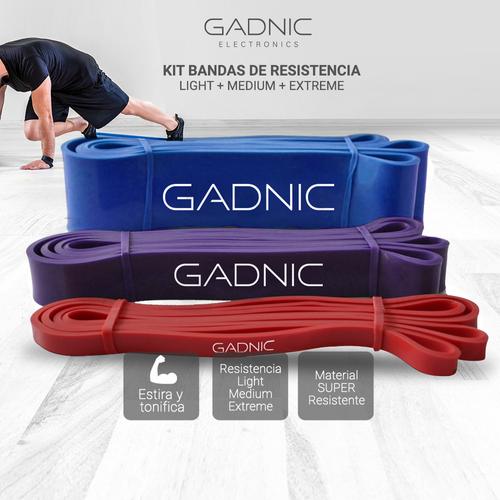 Kit Bandas de Resistencia GADNIC Light + Medium + Extreme - 1