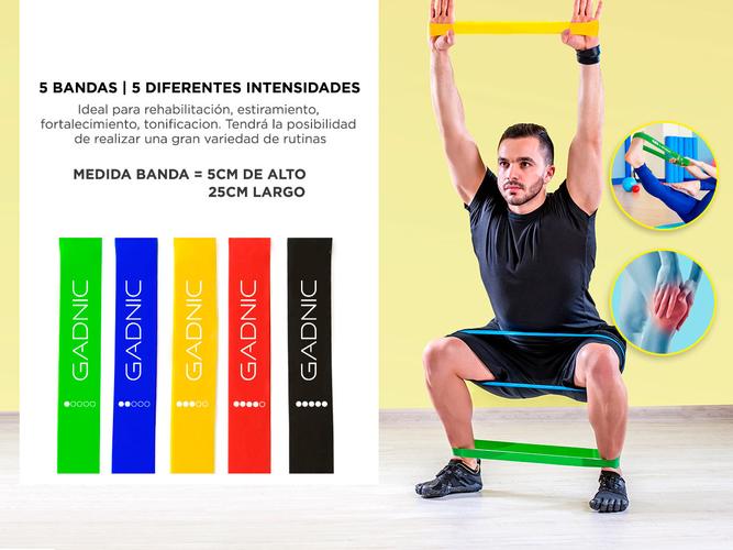 Kit Banda De Suspension Gadnic + Soga + Bandas + Anclaje - 3