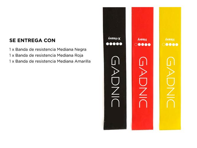 Kit Bandas De Resistencia Gadnic x 3 - 5