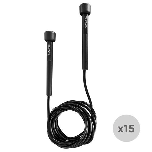 Kit x15 Sogas Plásticas De Salto Gym Entrenamiento Funcional Crossfit  - 0