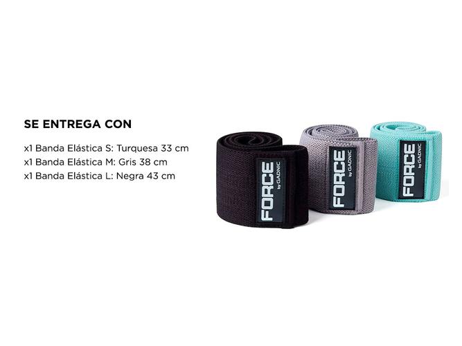 Kit Bandas Elasticas Gadnic 3 Intensidades Diferentes - 6