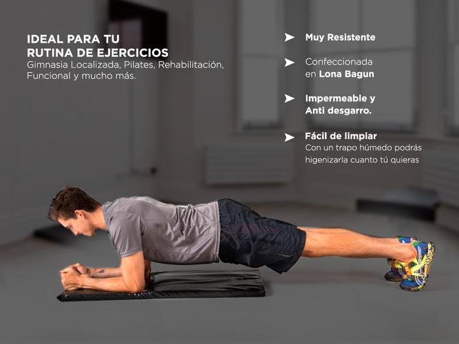 Colchoneta Gadnic Fit Profesional + Banda + Rueda Abs + Soga - 2