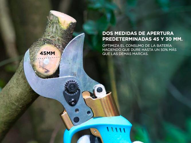 Tijera De Poda Eléctrica Gadnic 45Mm De Corte 40V KH-08 - 2