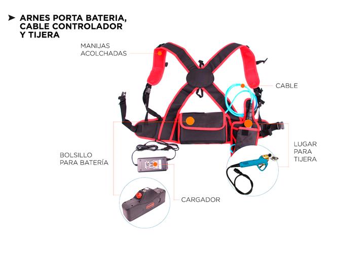 Tijera De Poda Eléctrica Gadnic 45Mm De Corte 40V KH-08 - 4