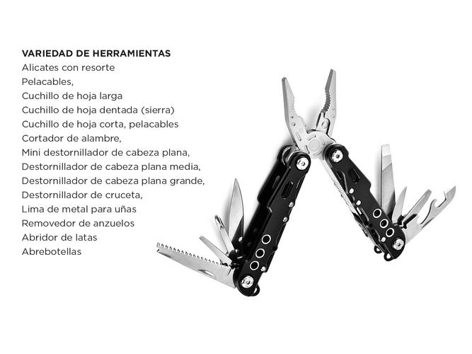 Pinza Multiherramienta Gadnic Alicate Navaja Multitool Camping - 3
