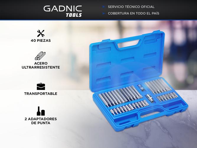 Juego Puntas Allen Gadnic KH12 De 40 Piezas - 1