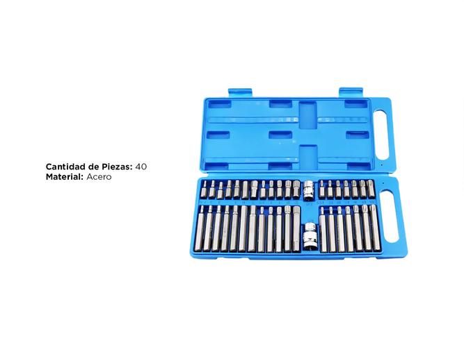 Juego Puntas Allen Gadnic KH12 De 40 Piezas - 3