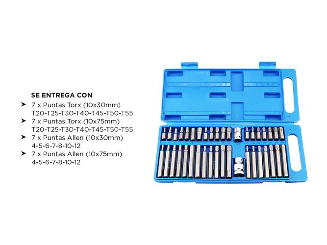 Juego Puntas Allen Gadnic KH12 De 40 Piezas - 4