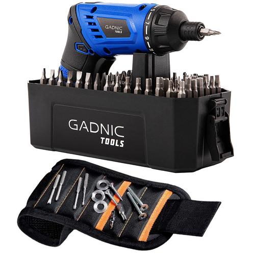 Kit Pulsera Magnética + Atornillador Gadnic a Batería Inalambrico  - 0