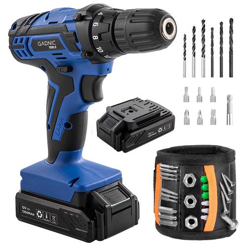 Kit Pulsera Magnetica Para Herramientas + Destornillador Gadnic Eléctrico 12V  - 0