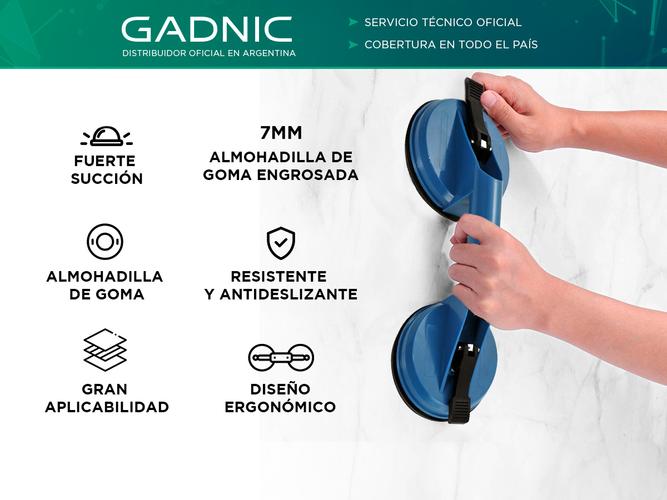 Sopapa Ventosa Gadnic Doble Garra - 1