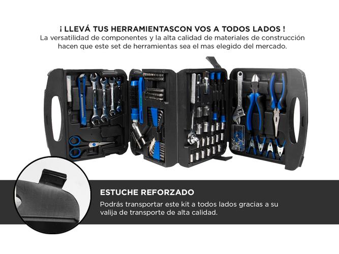 Juego Set de Herramientas Gadnic TS200 189pcs - 2