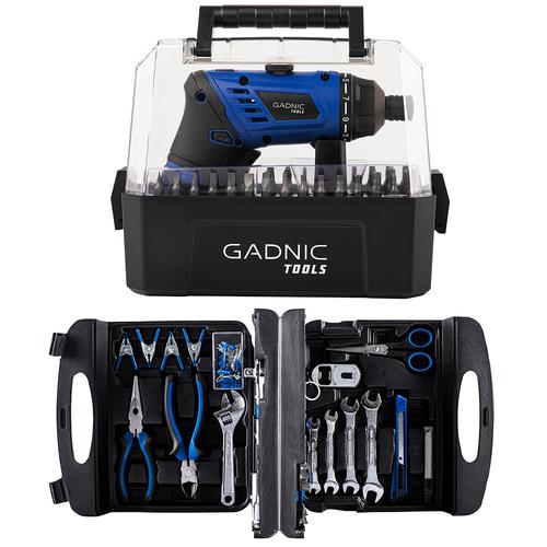 Destornillador Electrico GADNIC + Set de Herramientas 189pcs - 0