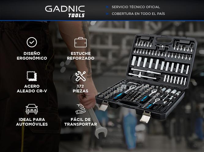 Juego Set de Herramientas Gadnic TS171 172pcs - 1