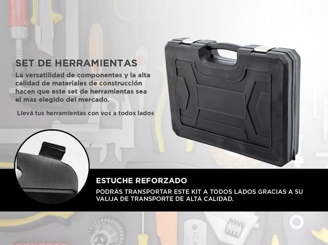 Juego Set de Herramientas Gadnic TS171 172pcs - 3