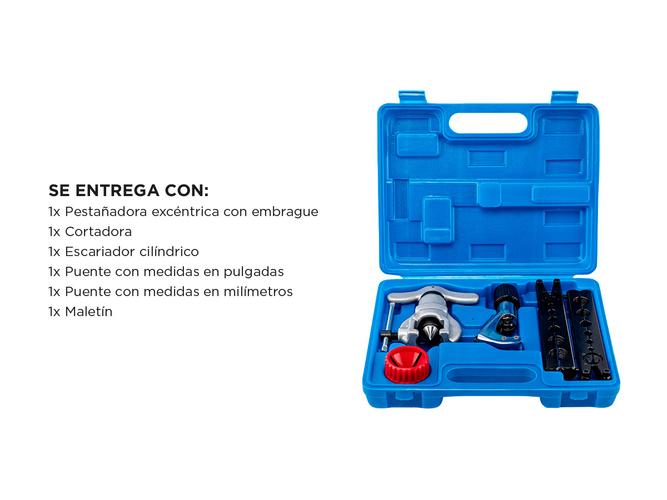 Pestañadora Excentrica Refrigeracion Gadnic Con Embrague Cortadora - 5