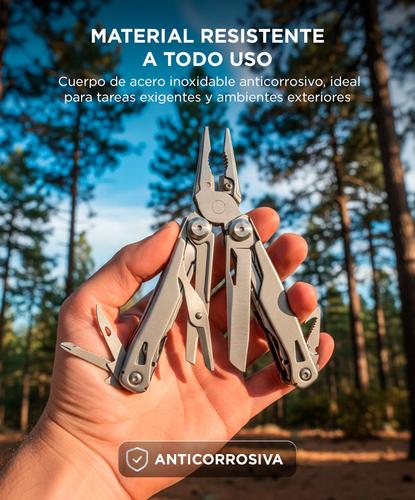 Pinza Multiuso Gadnic Alicate Navaja Multitool Camping - 2