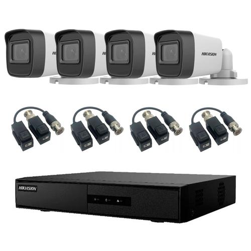 Kit Cámara de Seguridad Hikvision x4  DVR 4CH  Balún - 0