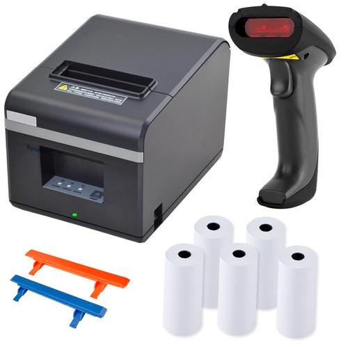 Kit Impresora Termica N160II USB + Lector Codigo De Barra Gadnic - 0