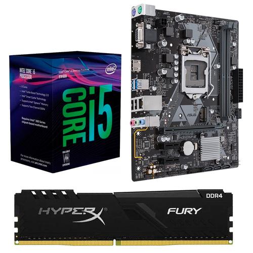 Combo Actualización PC Gamer Intel I5 9400F sin video + H310 + 8gb DDR4 - 0