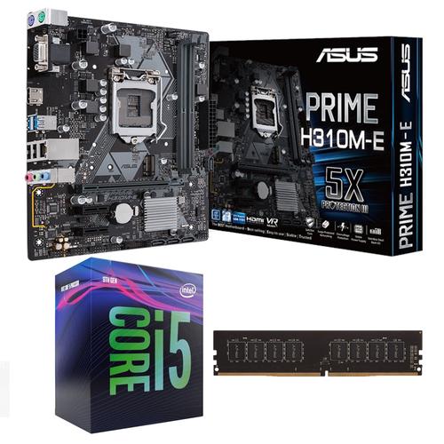 Combo Actualizacion Pc Gamer Intel i5 9400 c/video + H310 + 16GB - 0