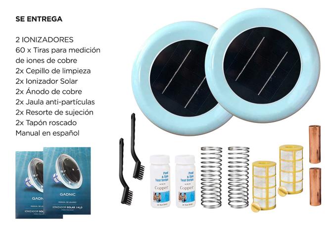 Ionizador Solar Gadnic IH2O Pro Kit x 2 Antisarro Sustentable 300.000Lts - 6