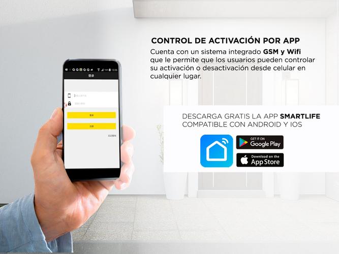Kit Seguridad Alarma Domiciliaria Gadnic 6 Sensores - 4