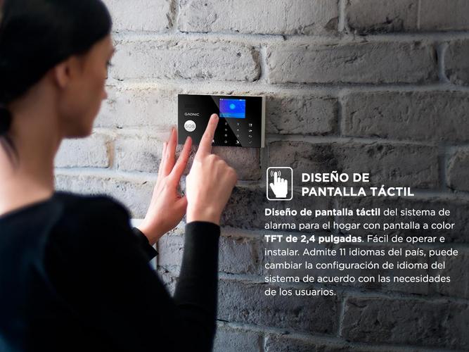 Kit Alarma Para El Hogar Gadnic + 6 Sensores Extras - 2