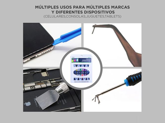 Kit Herramientas Reparacion Celulares 16 en 1 - 2