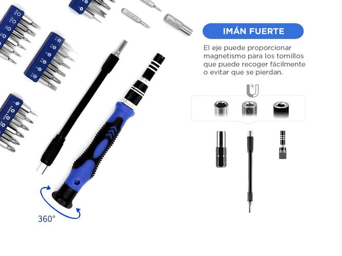 Kit Herramientas para Reparación Electrónicos 80 en 1 - 4