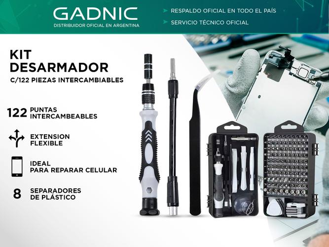 Kit Herramientas Desarmado Celulares C  122 Piezas  - 1
