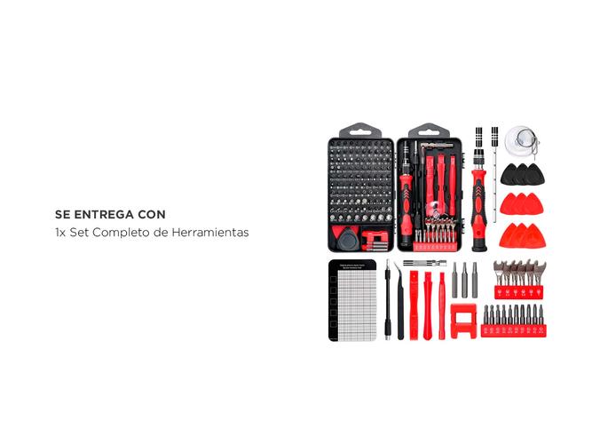 Kit Herramientas Reparación de Celular Gadnic EDER45 138 en 1 - 6