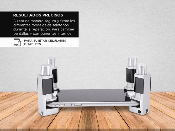 4 Pinzas Metal Pantalla Celular Gadnic Clip Sujetadora Prensa Touch - 2