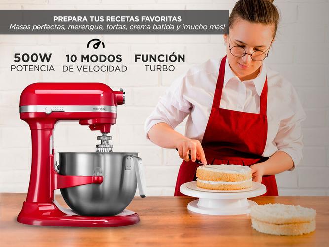 Batidora KitchenAid Heavy Duty KSM7591 Planetaria 1,3HP 6,9Lts 10 Velocidades - 3