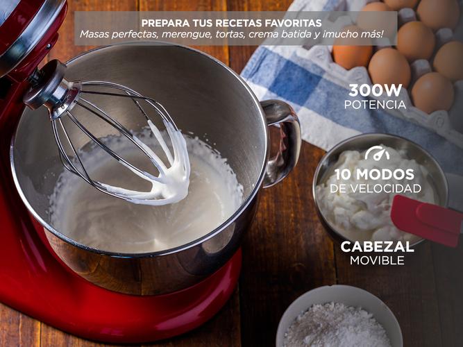 Batidora KitchenAid Artisan KSM150P Planetaria 4,83Lts 10 Velocidades - 3