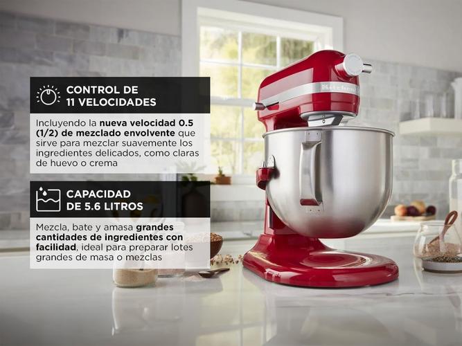 Batidora Kitchenaid RKSM60SPXRER 11 Velocidades 5.6 Lts - 3
