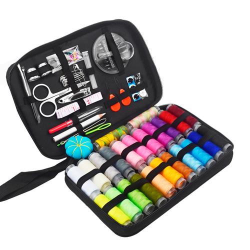 Kit de Costura Completo Gadnic Estuche Hilo Agujas Tijera + Accesorios  - 0